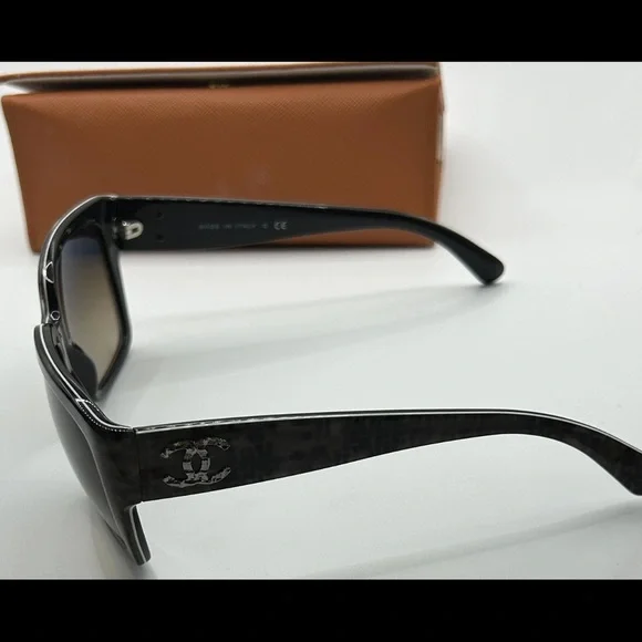 Chanel  Black and Brown Sunglasses - Picture 3 of 9